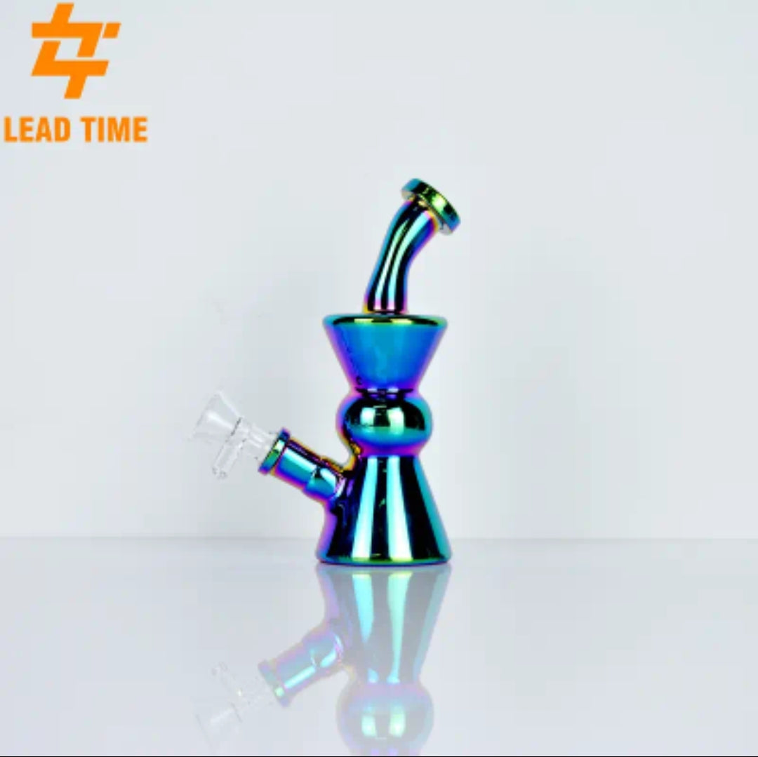 Hour glass bong