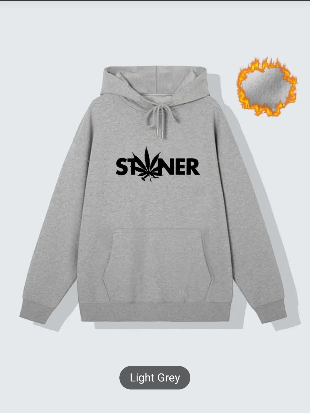 Stoner print hoodies