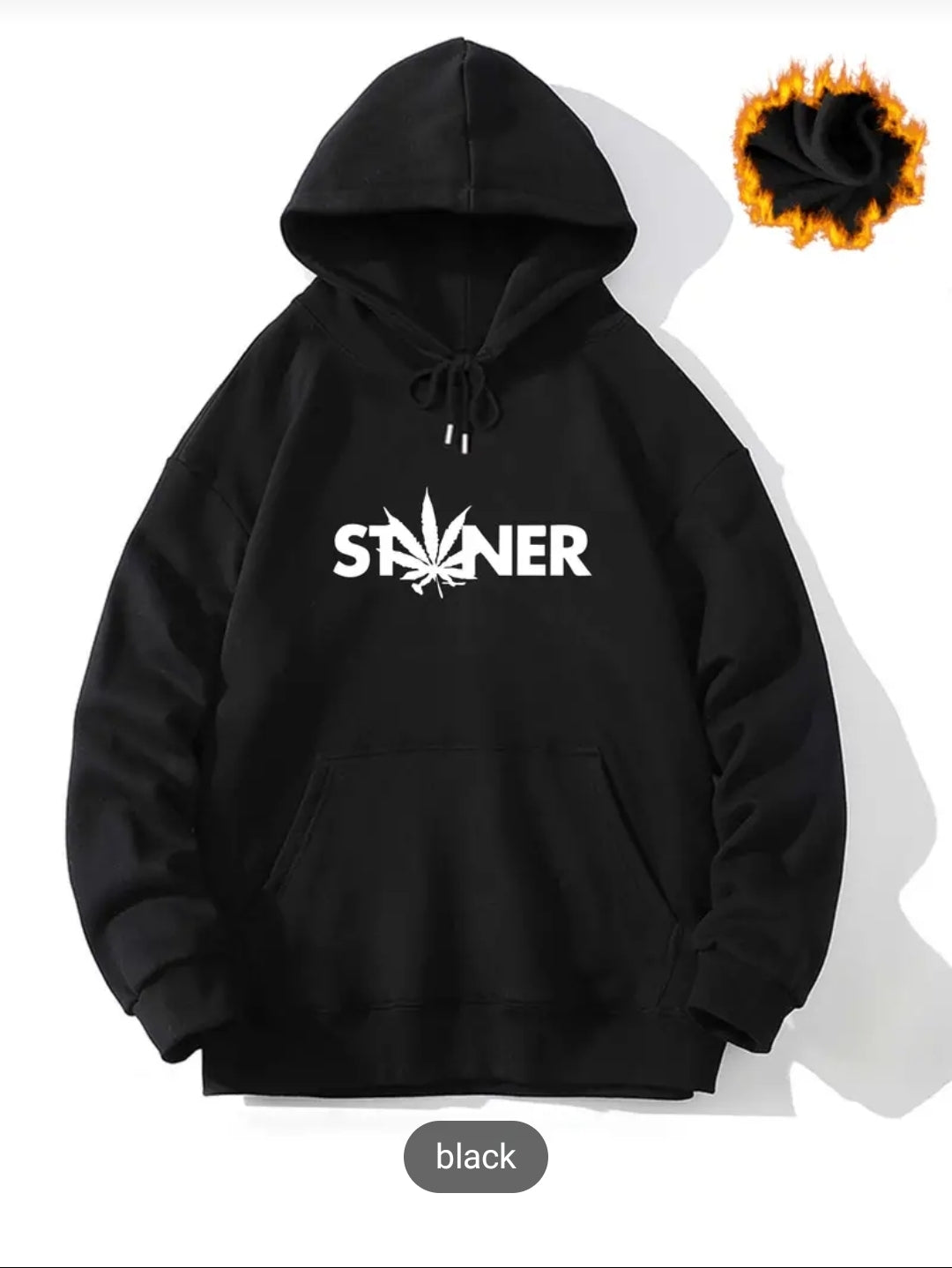 Stoner print hoodies