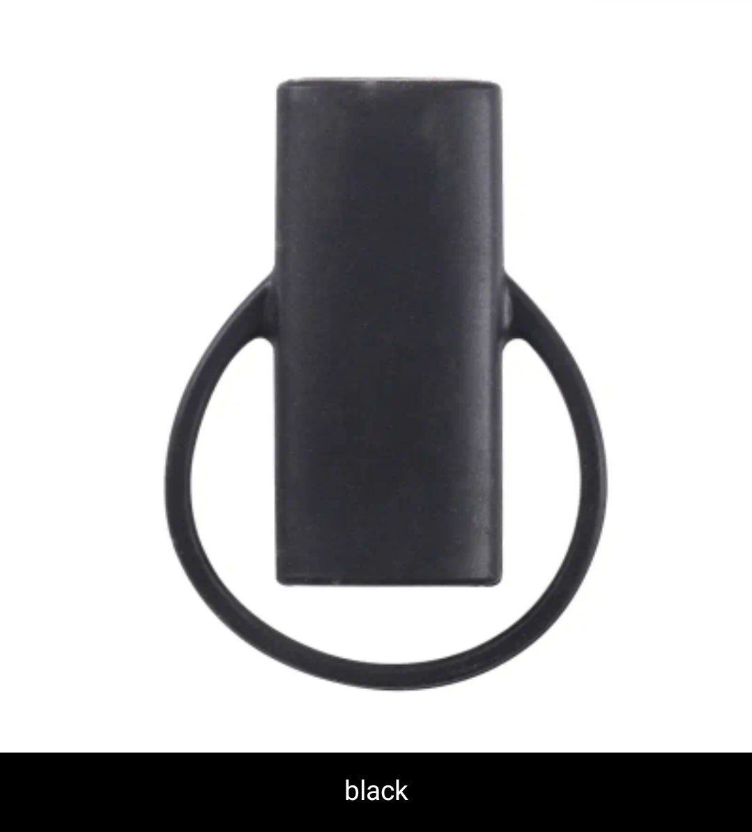 Silicone lighter holder