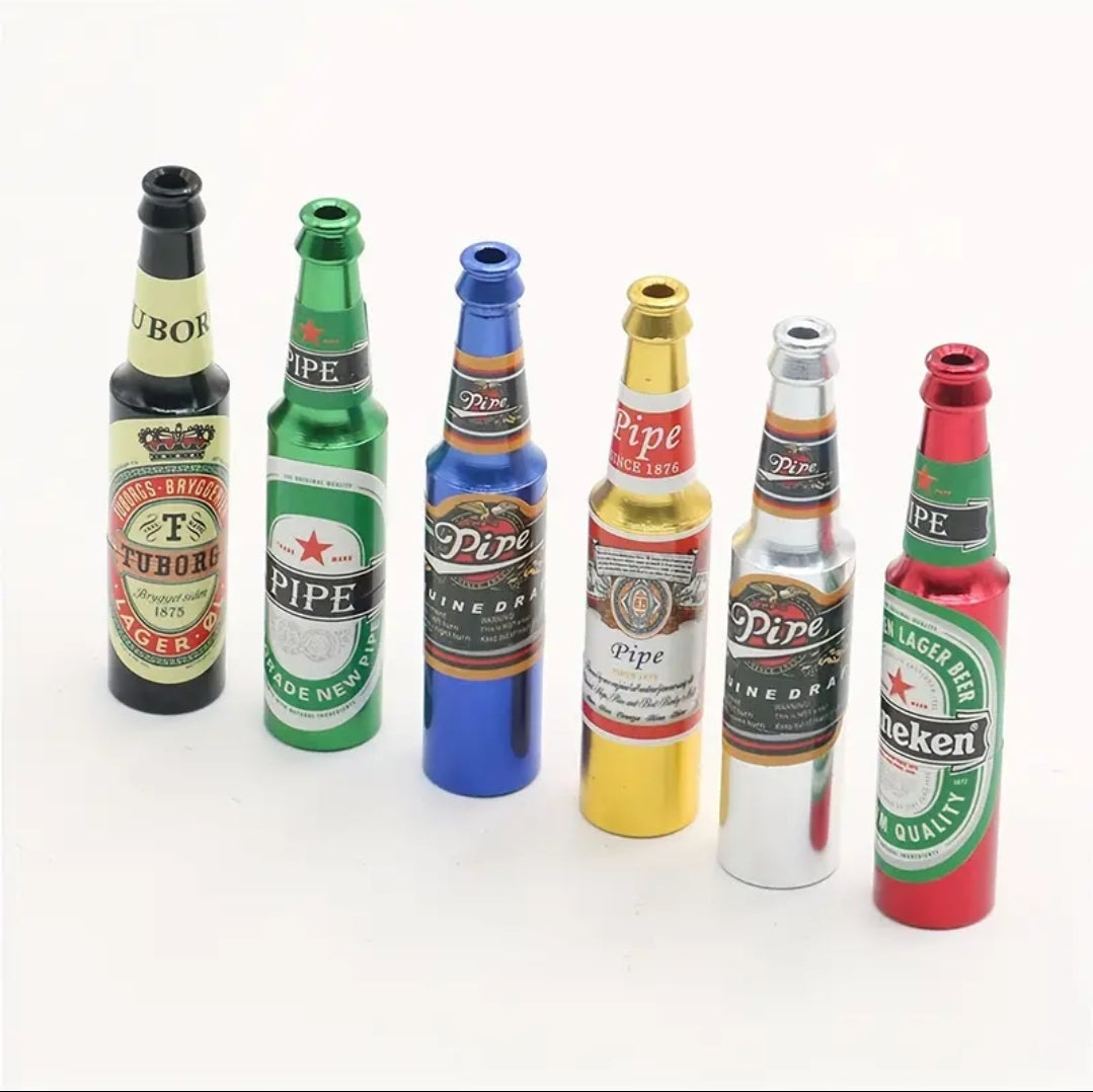 Mini Smokeing pipe beer bottle