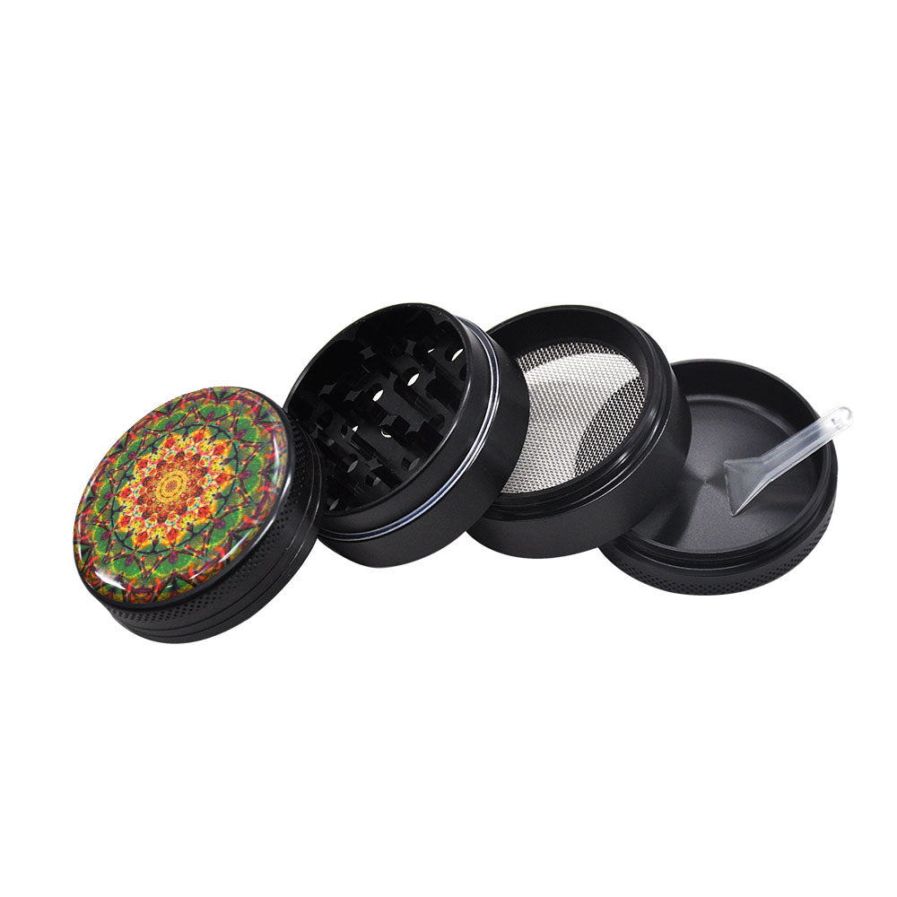 Mandala Series Metal Herb Grinder 50MM Spice Crusher