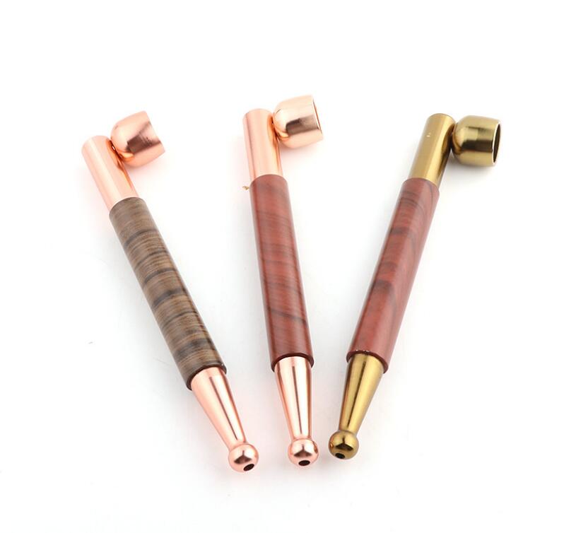 The new wood metal pipe for smoking weed, tobacco