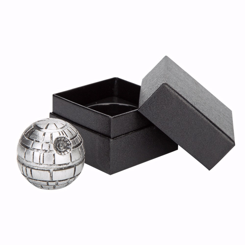 3Parts Zinc Alloy Star Wars Death star Grinder Weed Herb Tobacco Crusher Grinder Cigarette Accessories