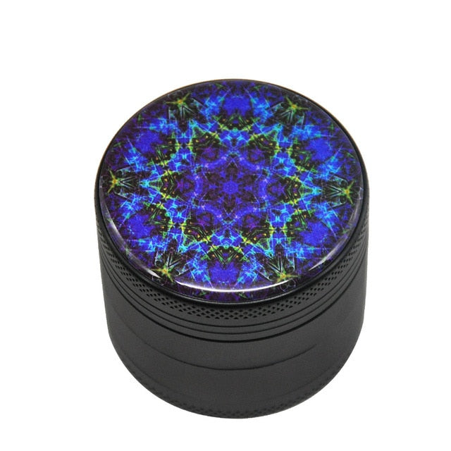 Mandala Series Metal Herb Grinder 50MM Spice Crusher