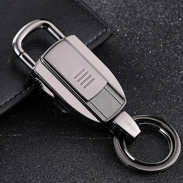 Cigarette Lighter Keychain Car KeyChains Multifunction Key Rings