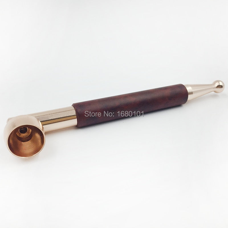 The new wood metal pipe for smoking weed, tobacco